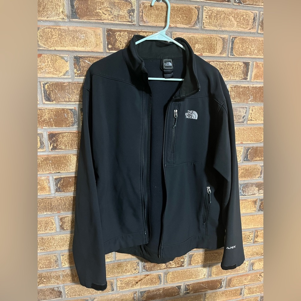 The North Face black jacket